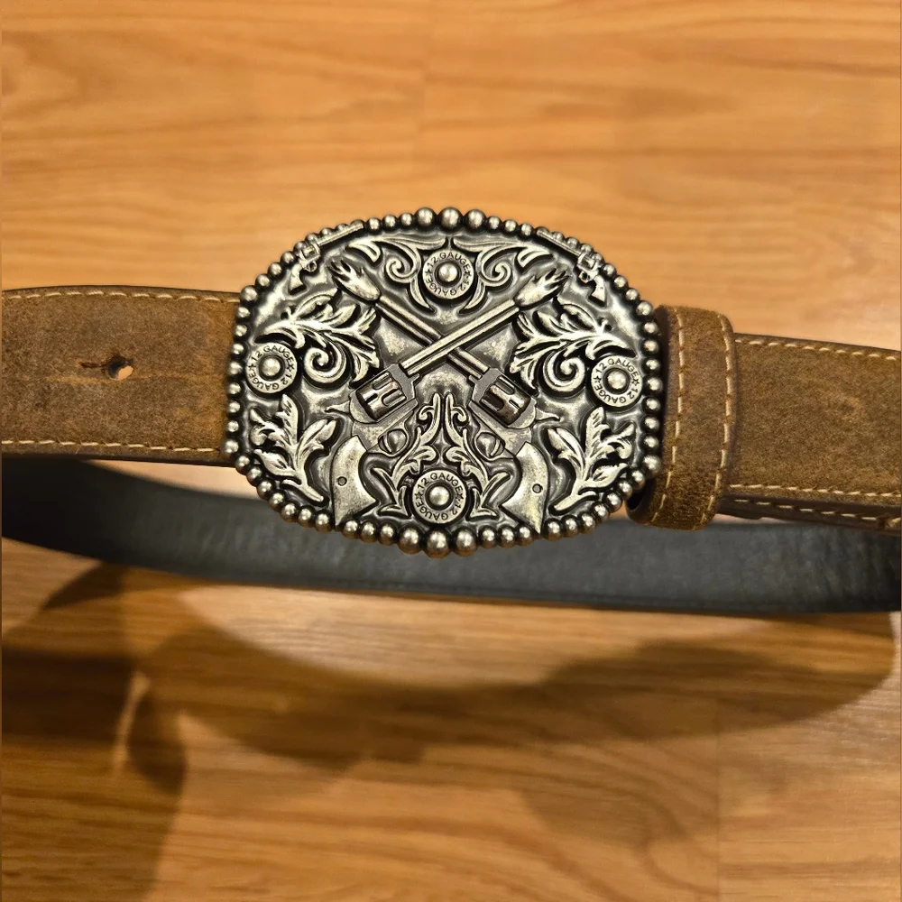Boys Brown Leather Belt 🤠